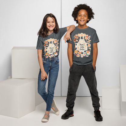 Mom’s Little Baker V2 | Youth t-shirt Apparel > Kids' T-Shirts ZomaModa