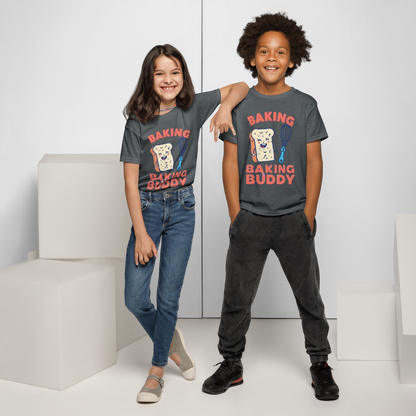 Baking Buddy V3 | Youth t-shirt Apparel > Kids' T-Shirts ZomaModa