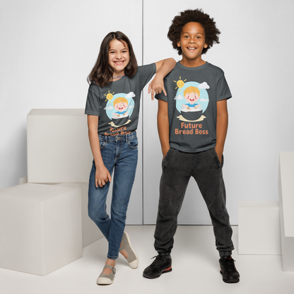 Future Bread Boss V2 | Youth t-shirt Apparel > Kids' T-Shirts ZomaModa