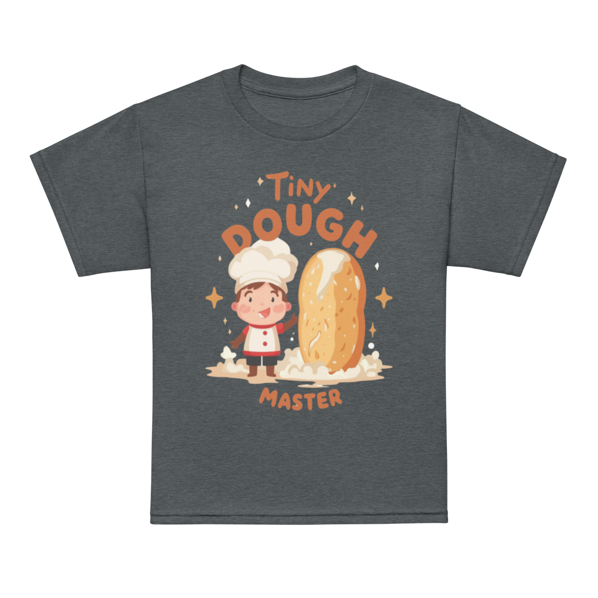Tiny Dough Master V5 | Youth t-shirt Dark Heather Apparel > Kids' T-Shirts ZomaModa