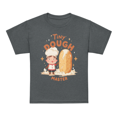 Tiny Dough Master V5 | Youth t-shirt Dark Heather Apparel > Kids' T-Shirts ZomaModa