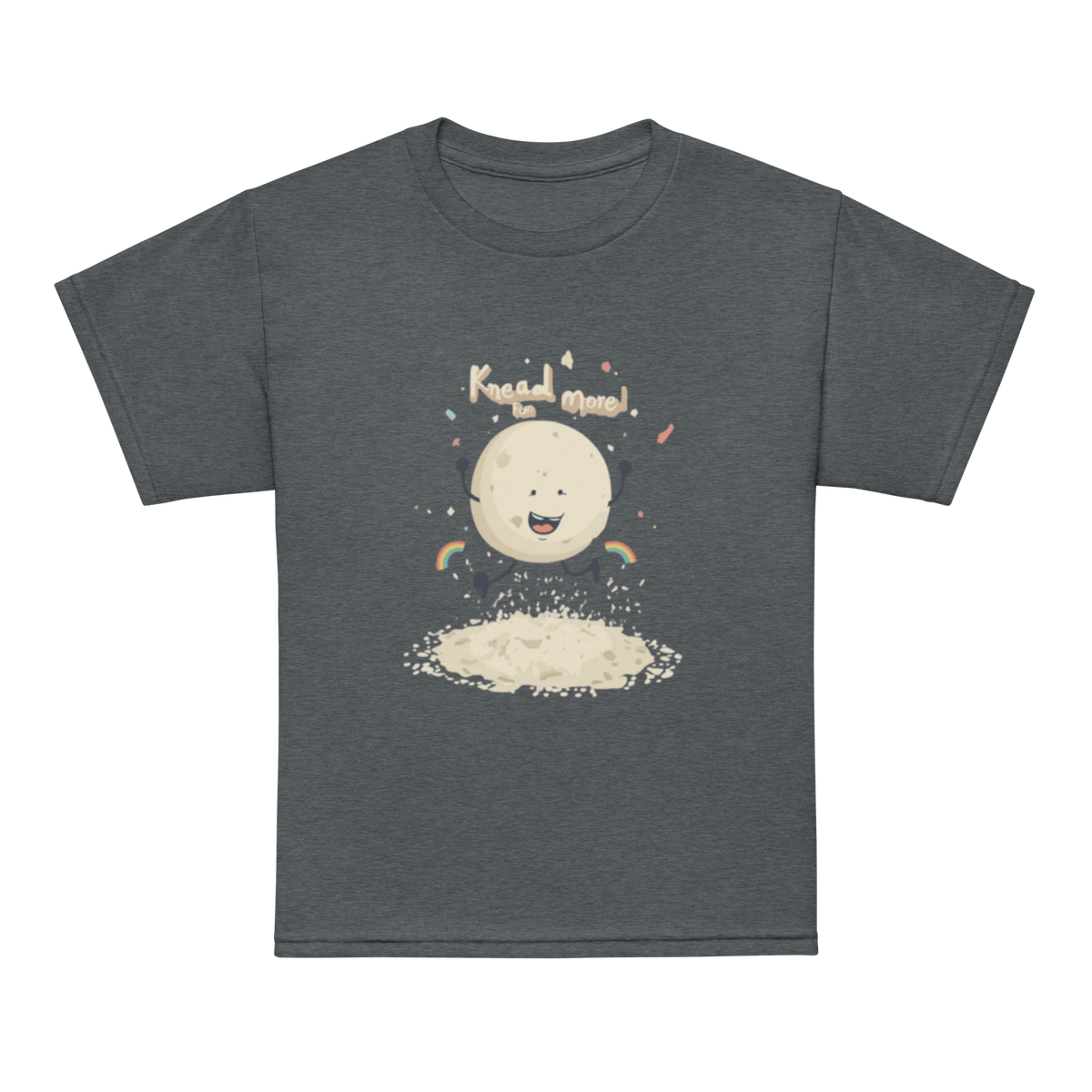 Knead More Fun V4 | Youth t-shirt Dark Heather Apparel > Kids' T-Shirts ZomaModa