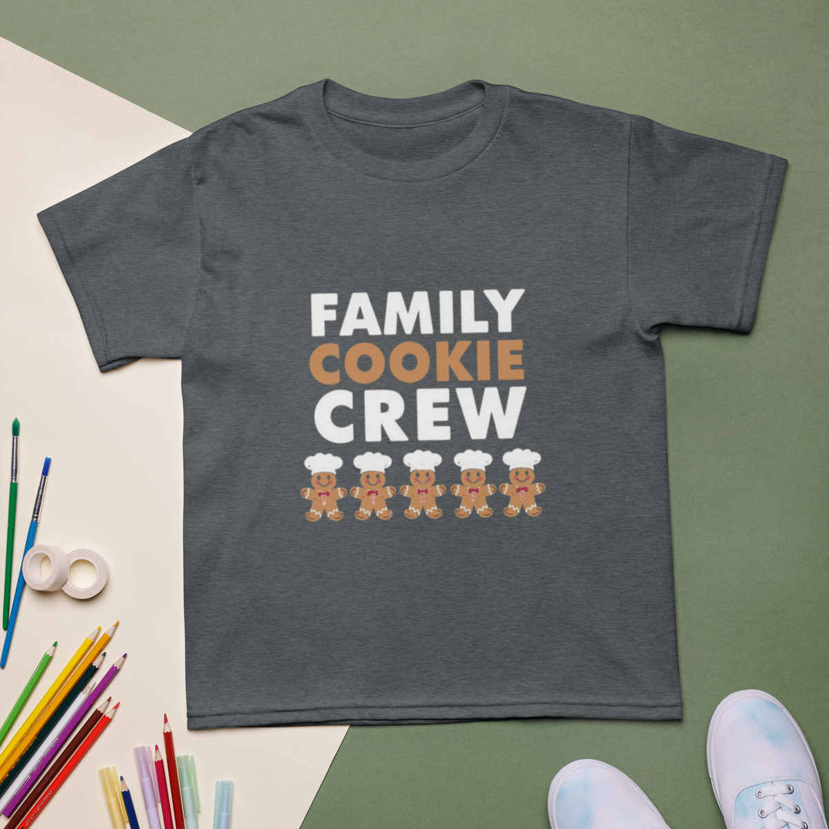 Family Cookie Crew V2 | Kids T-Shirt Apparel > Kids' T-Shirts ZomaModa