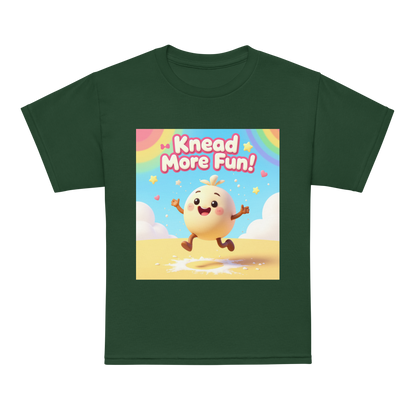Knead More Fun V1 | Youth t-shirt Forest Green Apparel > Kids' T-Shirts ZomaModa