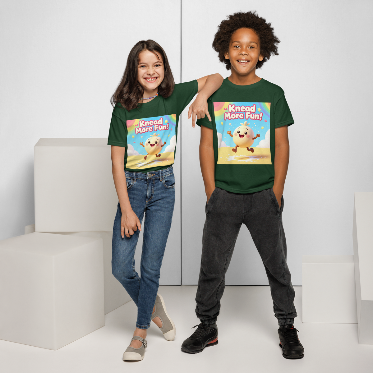 Knead More Fun V1 | Youth t-shirt Apparel > Kids' T-Shirts ZomaModa