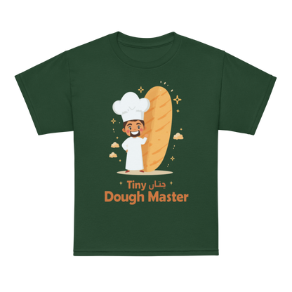 Tiny Dough Master V2 | Youth t-shirt Forest Green Apparel > Kids' T-Shirts ZomaModa
