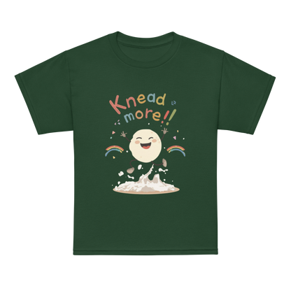 Knead More Fun V2 | Youth t-shirt Forest Green Apparel > Kids' T-Shirts ZomaModa