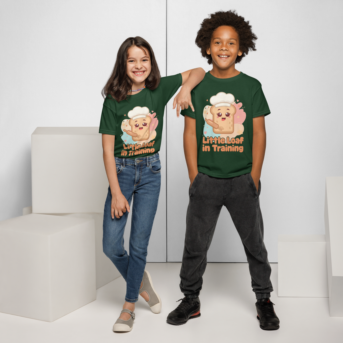 Little Loaf in Training V3 | Youth t-shirt Apparel > Kids' T-Shirts ZomaModa