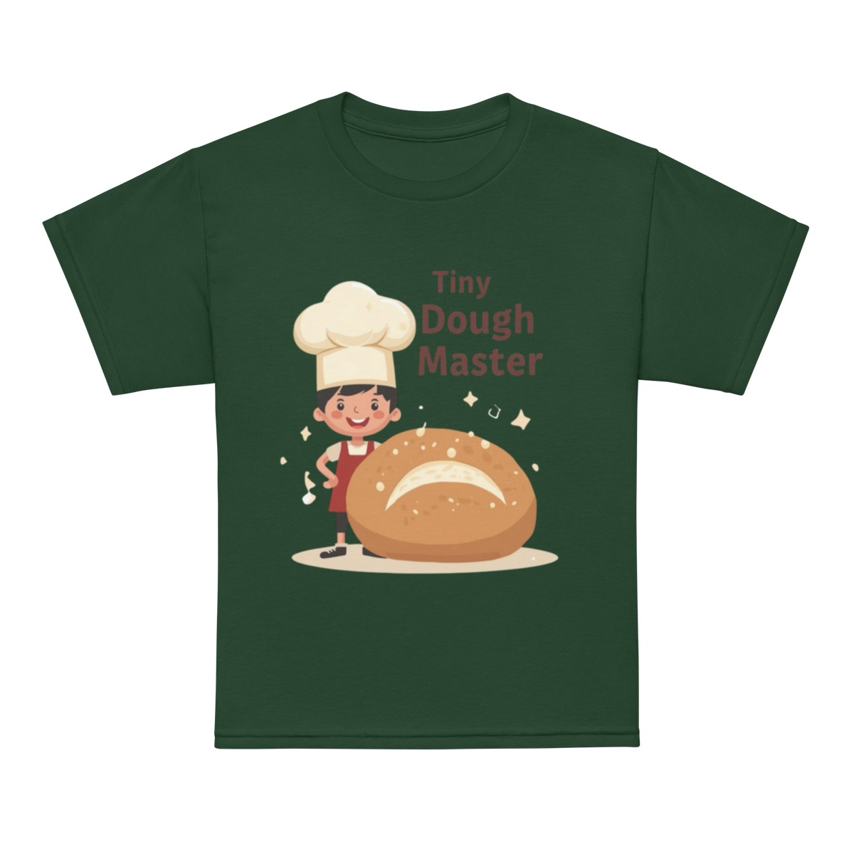 Tiny Dough Master V3 | Youth t-shirt Forest Green Apparel > Kids' T-Shirts ZomaModa