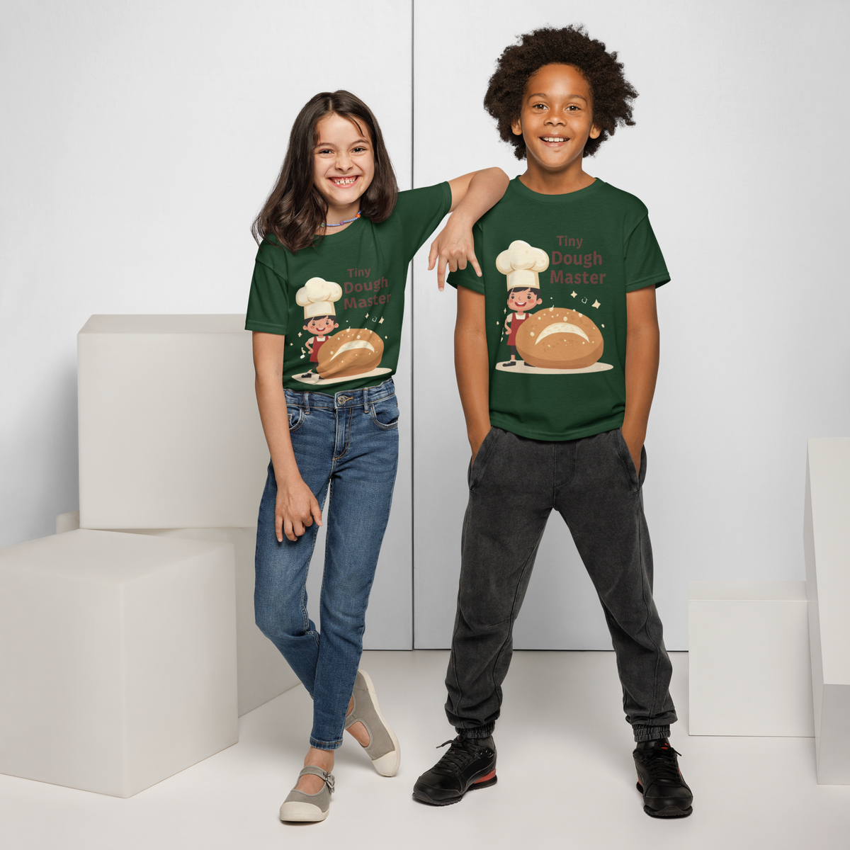Tiny Dough Master V3 | Youth t-shirt Apparel > Kids' T-Shirts ZomaModa