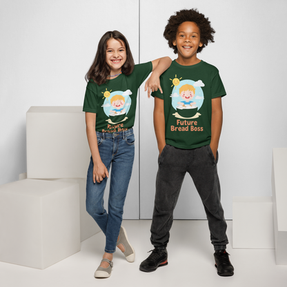 Future Bread Boss V2 | Youth t-shirt Apparel > Kids' T-Shirts ZomaModa
