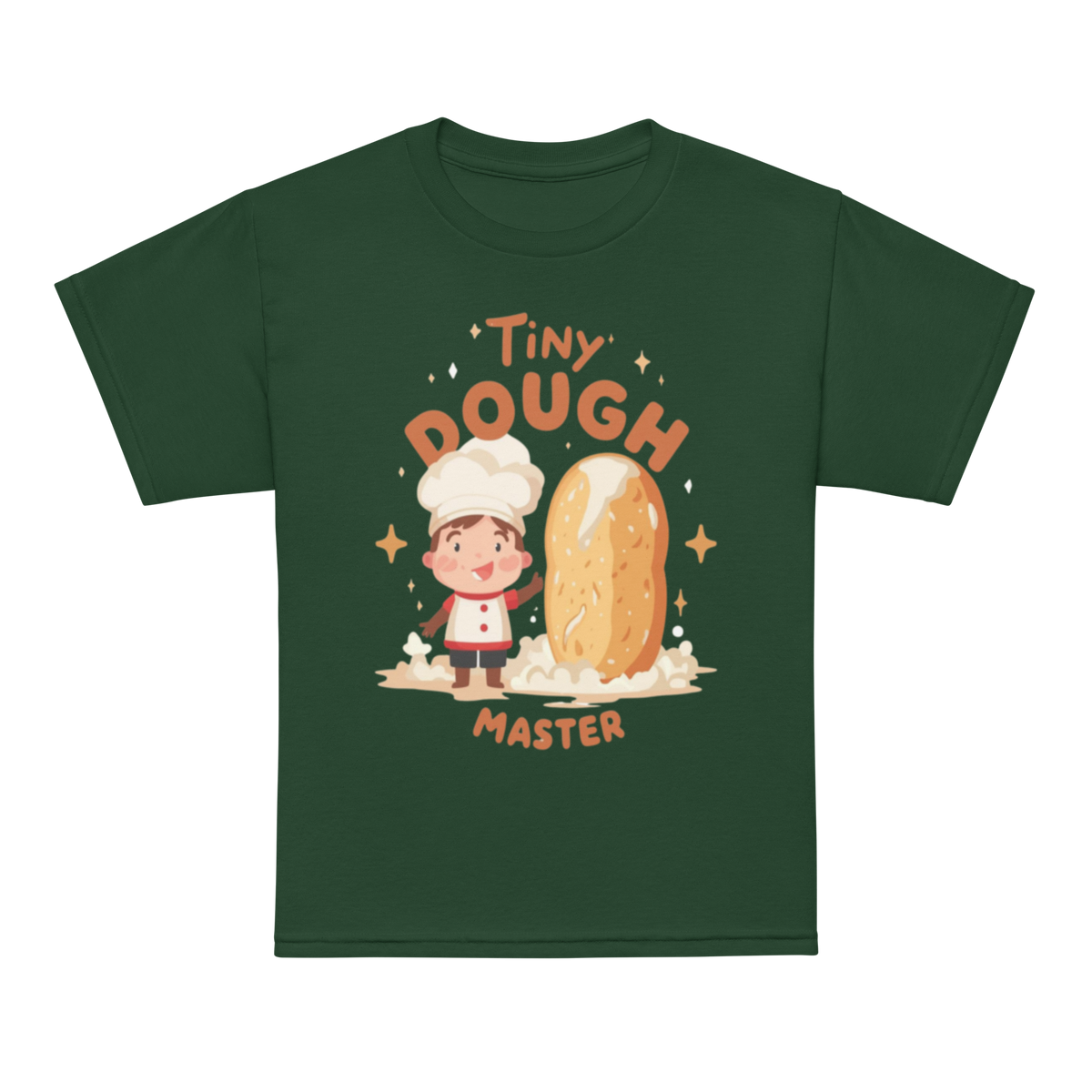 Tiny Dough Master V5 | Youth t-shirt Forest Green Apparel > Kids' T-Shirts ZomaModa