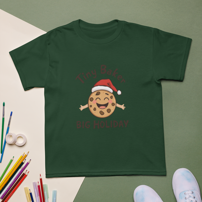 Tiny Baker Holiday V1 | Kids T-Shirt Apparel > Kids' T-Shirts ZomaModa