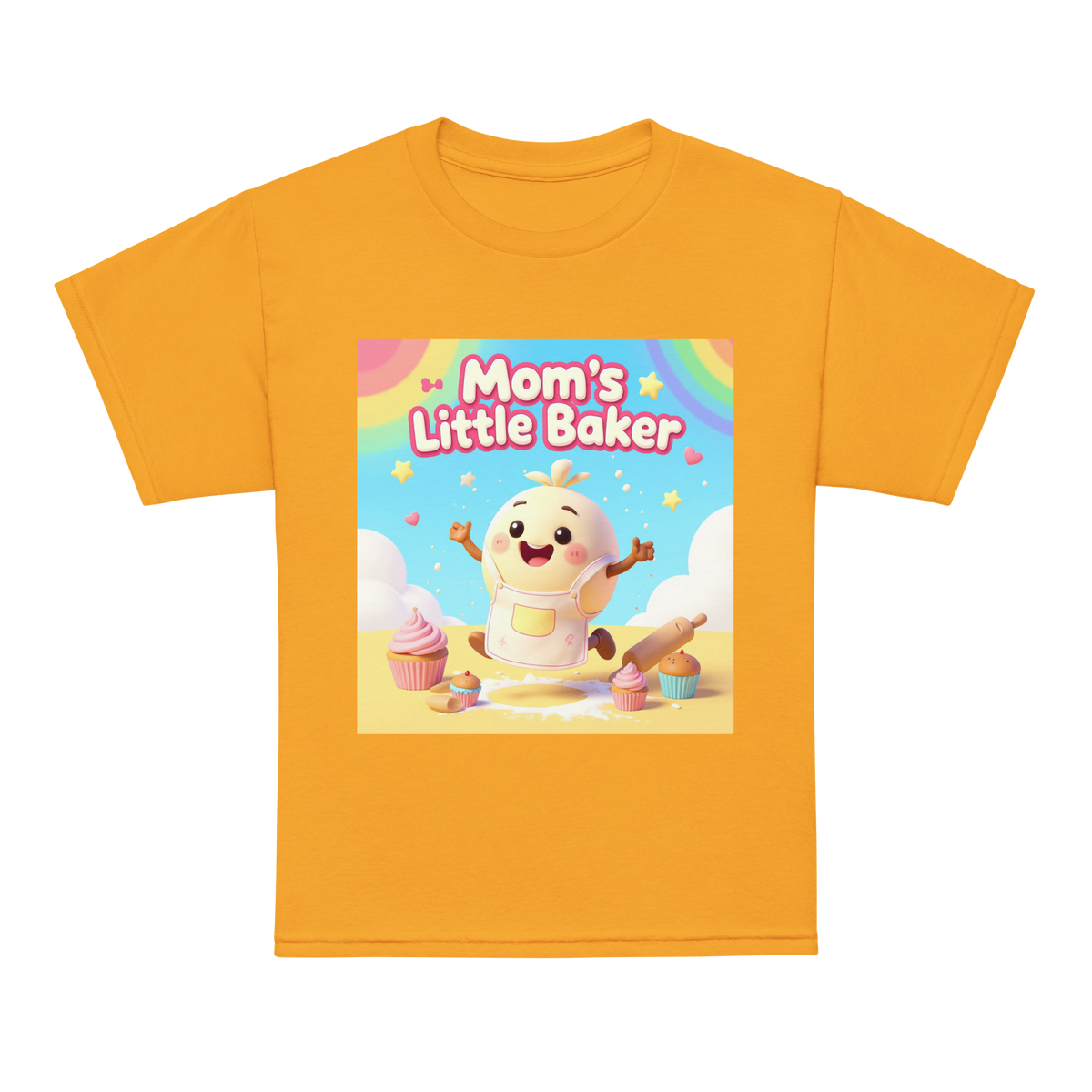Mom’s Little Baker V1 | Youth t-shirt Gold Apparel > Kids' T-Shirts ZomaModa