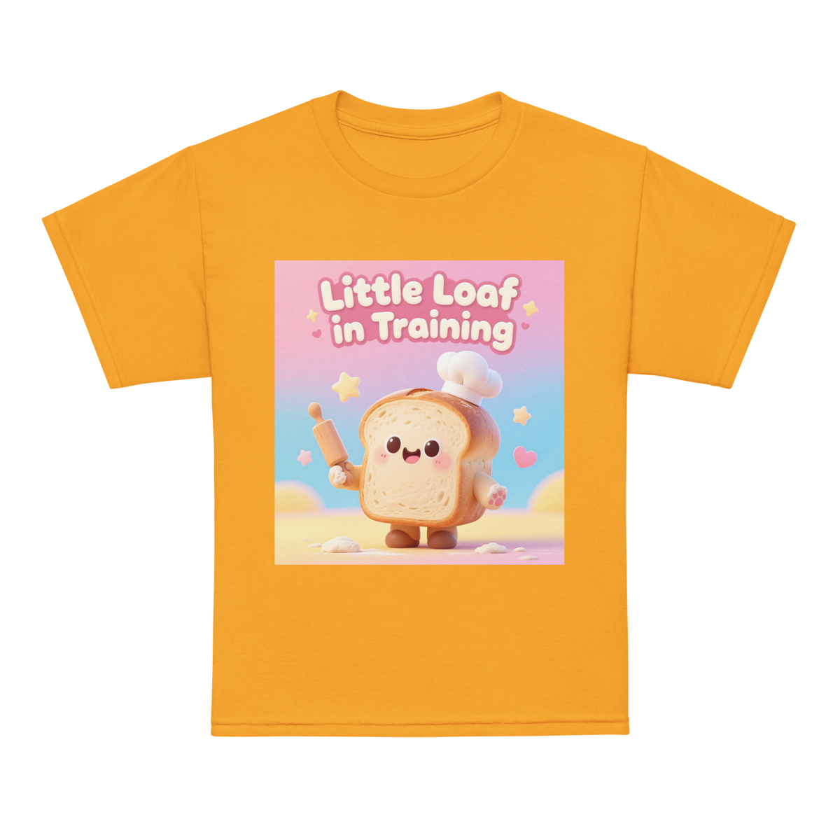Little Loaf in Training V1 | Youth t-shirt Gold Apparel > Kids' T-Shirts ZomaModa