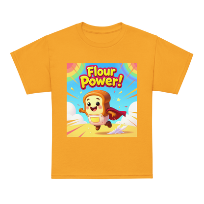 Flour Power V1 | Youth t-shirt Gold Apparel > Kids' T-Shirts ZomaModa