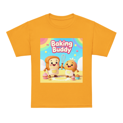 Baking Buddy V1 | Youth t-shirt Gold Apparel > Kids' T-Shirts ZomaModa