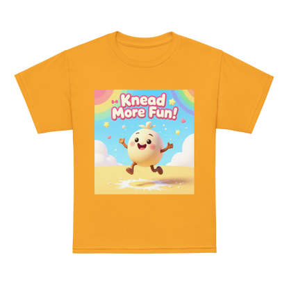 Knead More Fun V1 | Youth t-shirt Gold Apparel > Kids' T-Shirts ZomaModa