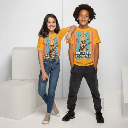 Rolling Pin Rock Star V2 | Youth t-shirt Apparel > Kids' T-Shirts ZomaModa