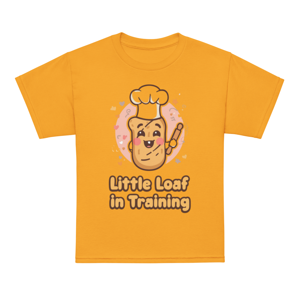 Little Loaf in Training V2 | Youth t-shirt Gold Apparel > Kids' T-Shirts ZomaModa