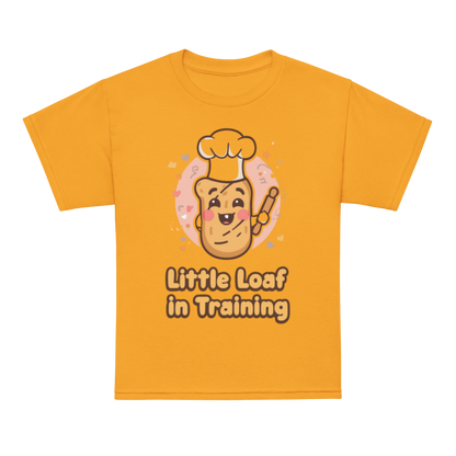 Little Loaf in Training V2 | Youth t-shirt Gold Apparel > Kids' T-Shirts ZomaModa