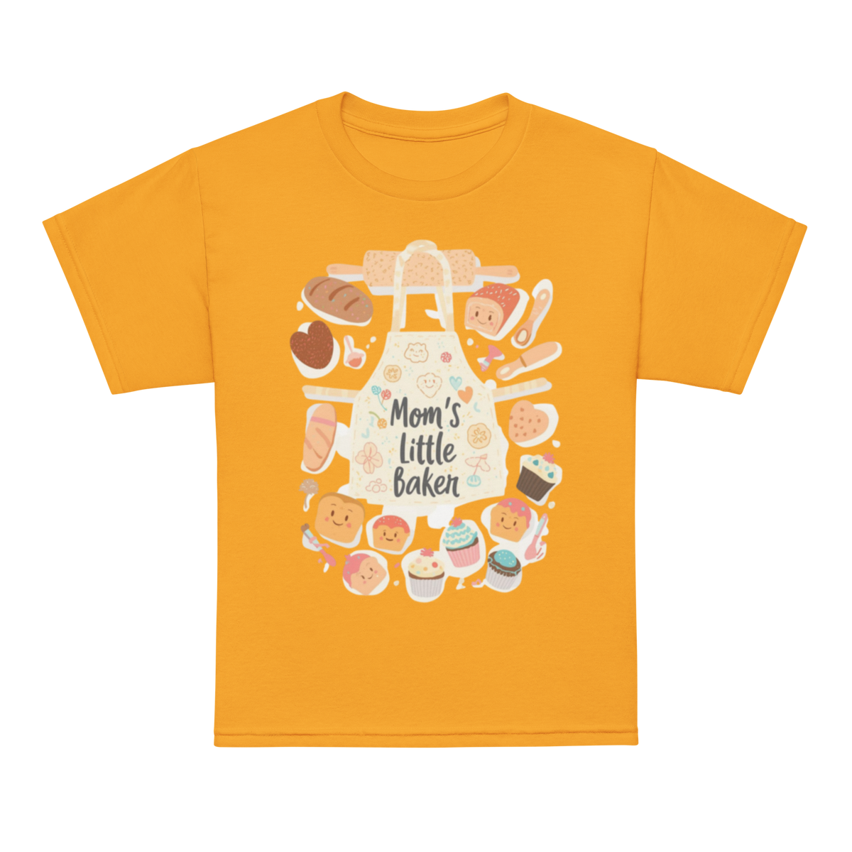 Mom’s Little Baker V2 | Youth t-shirt Gold Apparel > Kids' T-Shirts ZomaModa