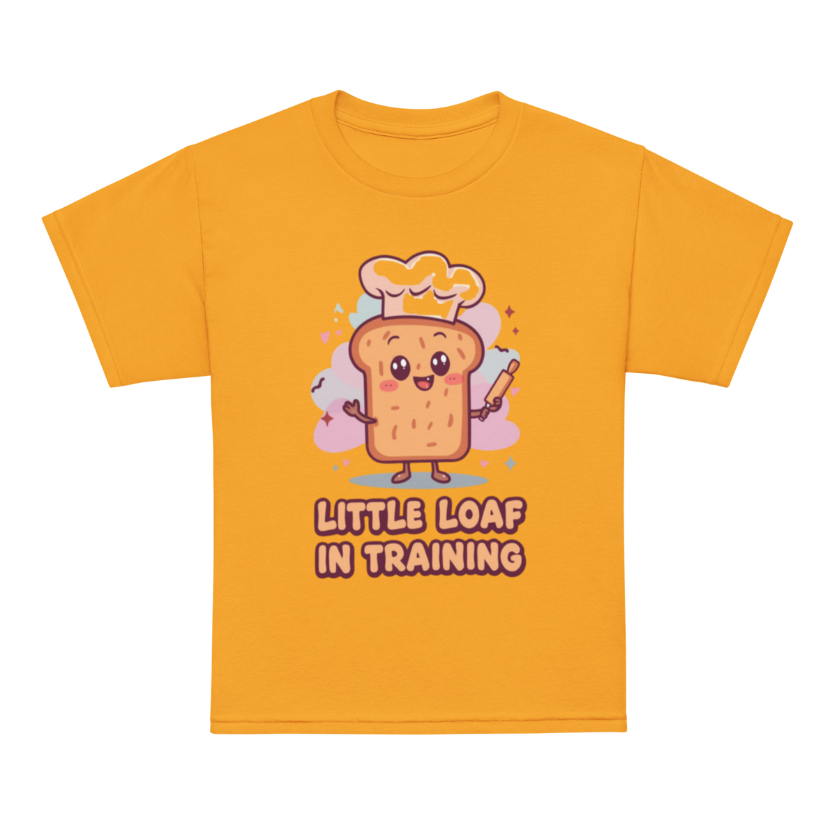 Little Loaf in Training V4 | Youth t-shirt Gold Apparel > Kids' T-Shirts ZomaModa
