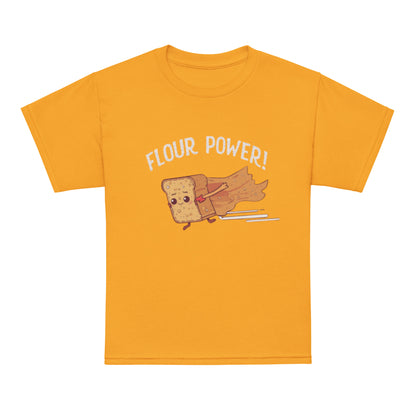 Flour Power V2 | Youth t-shirt Gold Apparel > Kids' T-Shirts ZomaModa