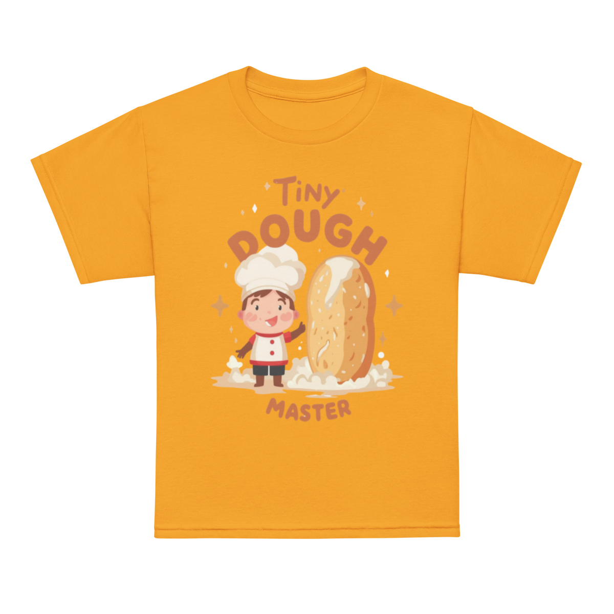 Tiny Dough Master V5 | Youth t-shirt Gold Apparel > Kids' T-Shirts ZomaModa