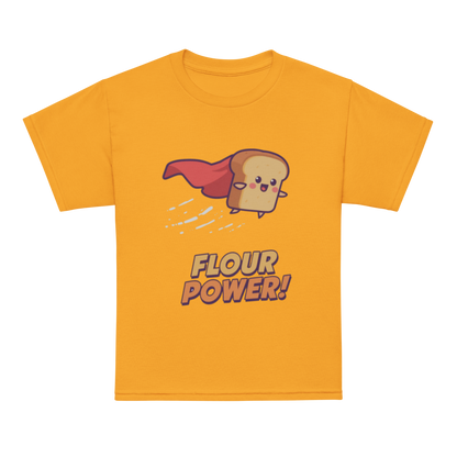 Flour Power V3 | Youth t-shirt Gold Apparel > Kids' T-Shirts ZomaModa