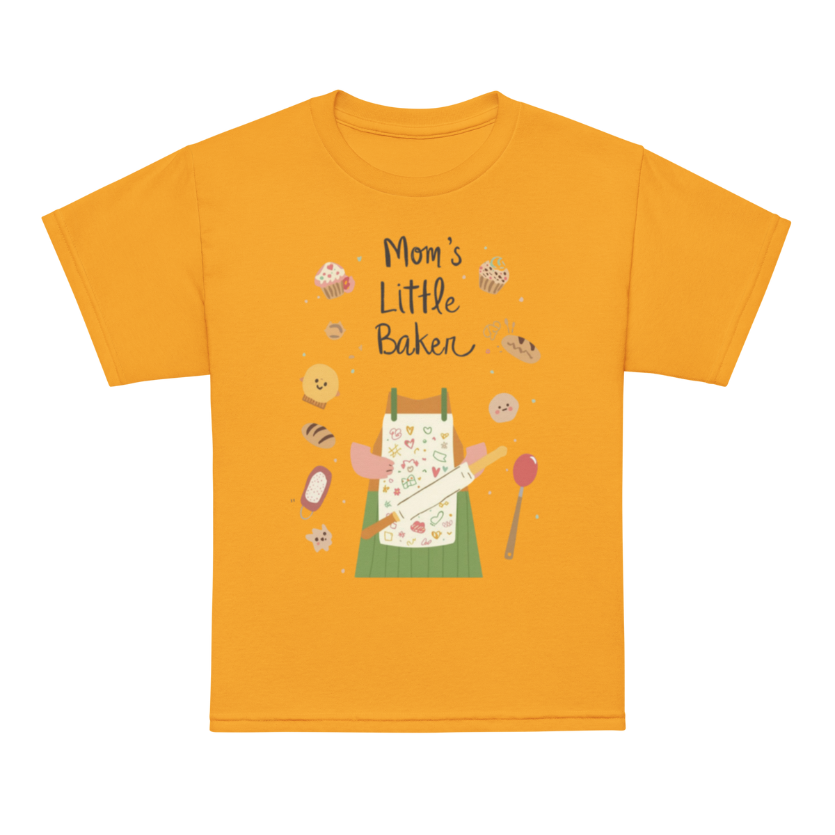 Mom’s Little Baker V3 | Youth t-shirt Gold Apparel > Kids' T-Shirts ZomaModa