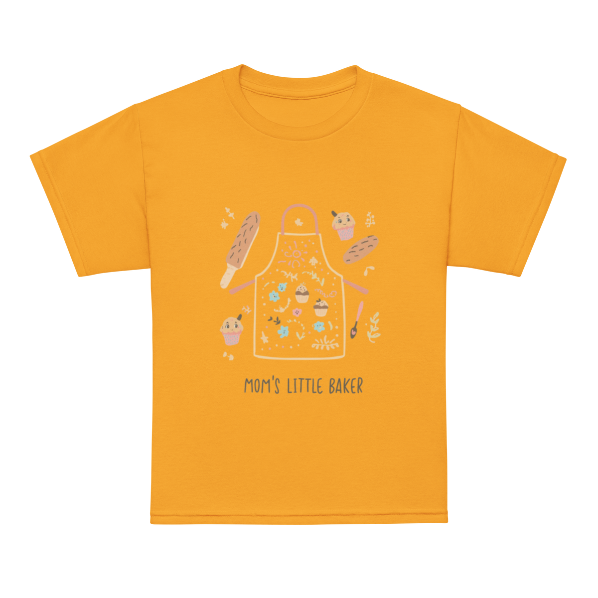 Mom’s Little Baker V4 | Youth t-shirt Gold Apparel > Kids' T-Shirts ZomaModa