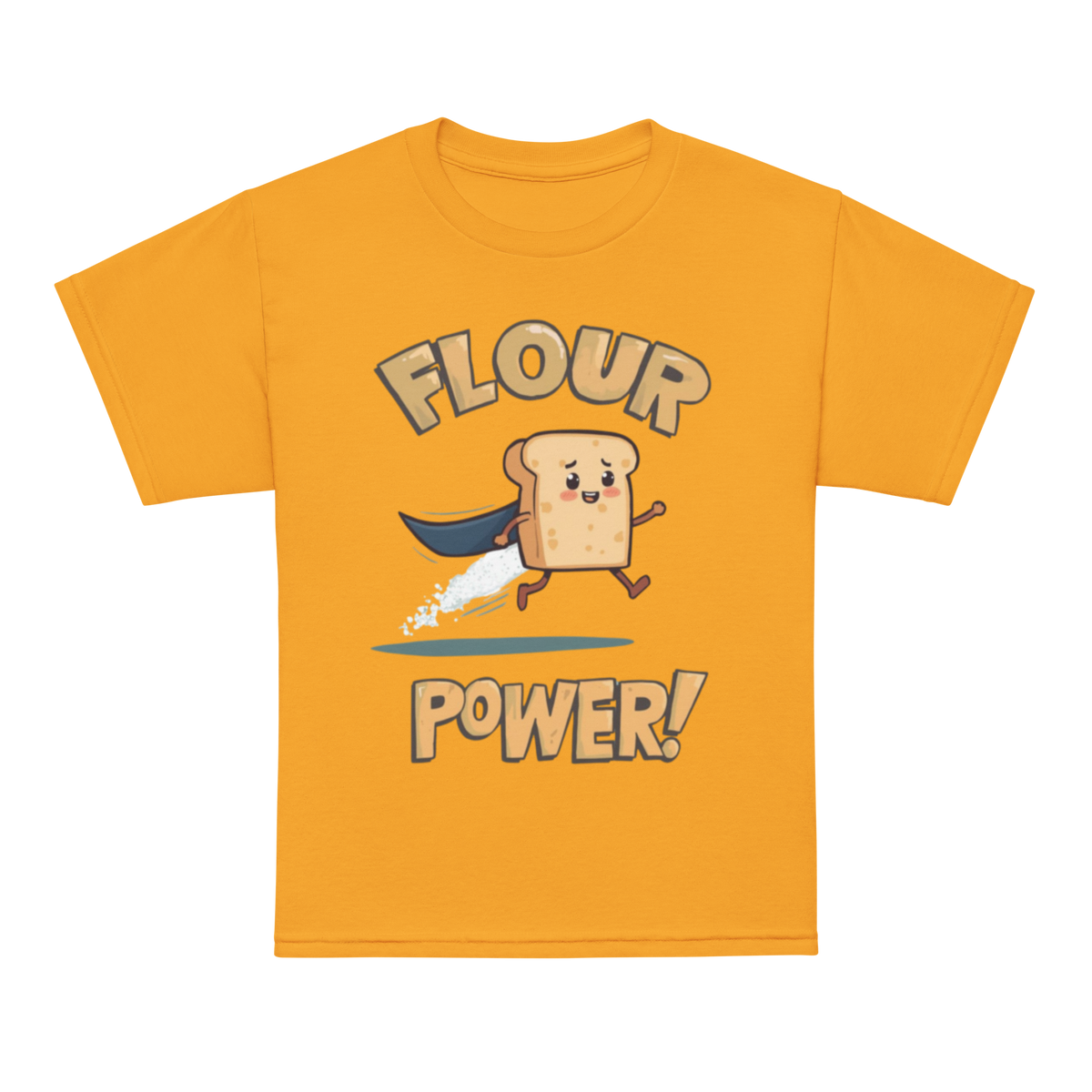 Flour Power V4 | Youth t-shirt Gold Apparel > Kids' T-Shirts ZomaModa