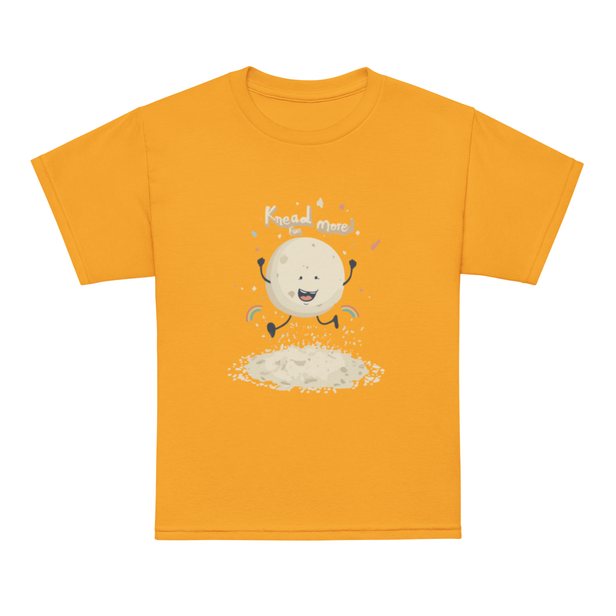 Knead More Fun V4 | Youth t-shirt Gold Apparel > Kids' T-Shirts ZomaModa