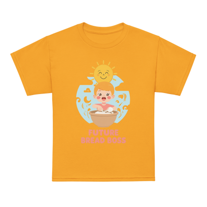 Future Bread Boss V5 | Youth t-shirt Gold Apparel > Kids' T-Shirts ZomaModa