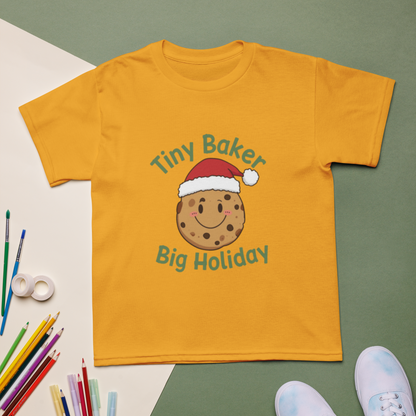 Tiny Baker Holiday V2 | Kids T-Shirt Apparel > Kids' T-Shirts ZomaModa