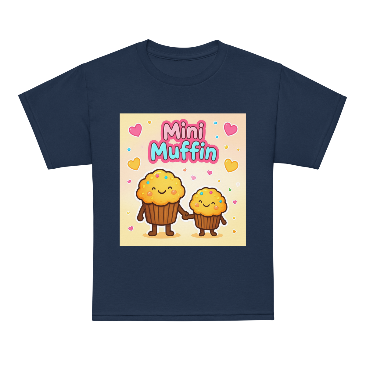Mini Muffin Maker V1 | Youth t-shirt Navy Apparel > Kids' T-Shirts ZomaModa