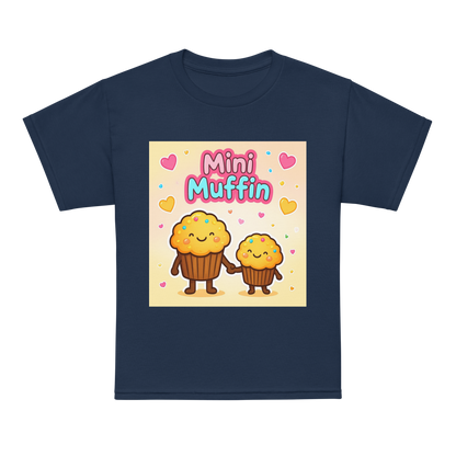 Mini Muffin Maker V1 | Youth t-shirt Navy Apparel > Kids' T-Shirts ZomaModa