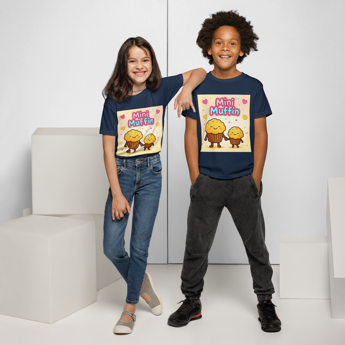 Mini Muffin Maker V1 | Youth t-shirt Apparel > Kids' T-Shirts ZomaModa