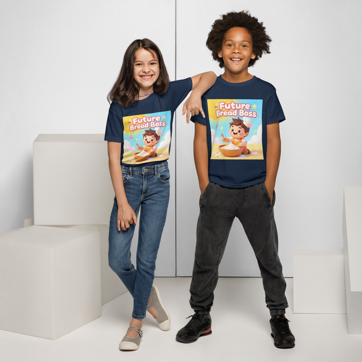 Future Bread Boss V1 | Youth t-shirt Apparel > Kids' T-Shirts ZomaModa