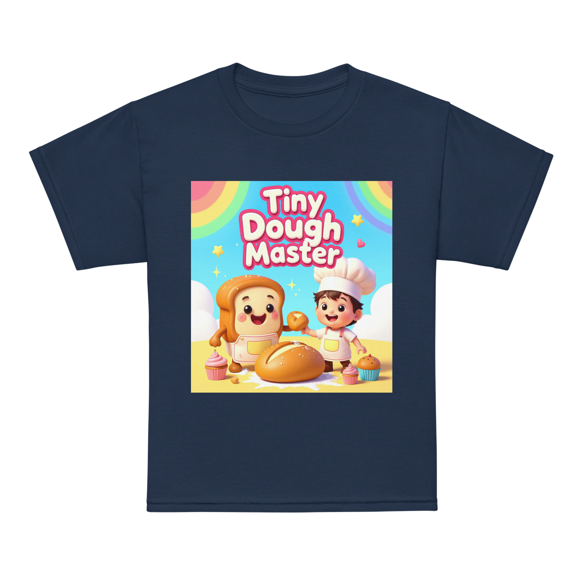 Tiny Dough Master V1 | Youth t-shirt Navy Apparel > Kids' T-Shirts ZomaModa