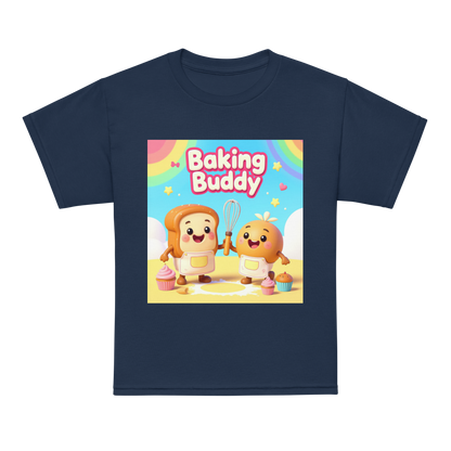 Baking Buddy V1 | Youth t-shirt Navy Apparel > Kids' T-Shirts ZomaModa