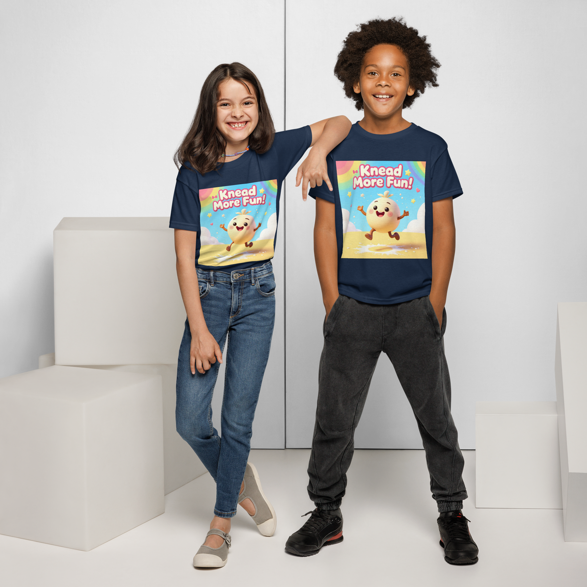 Knead More Fun V1 | Youth t-shirt Apparel > Kids' T-Shirts ZomaModa