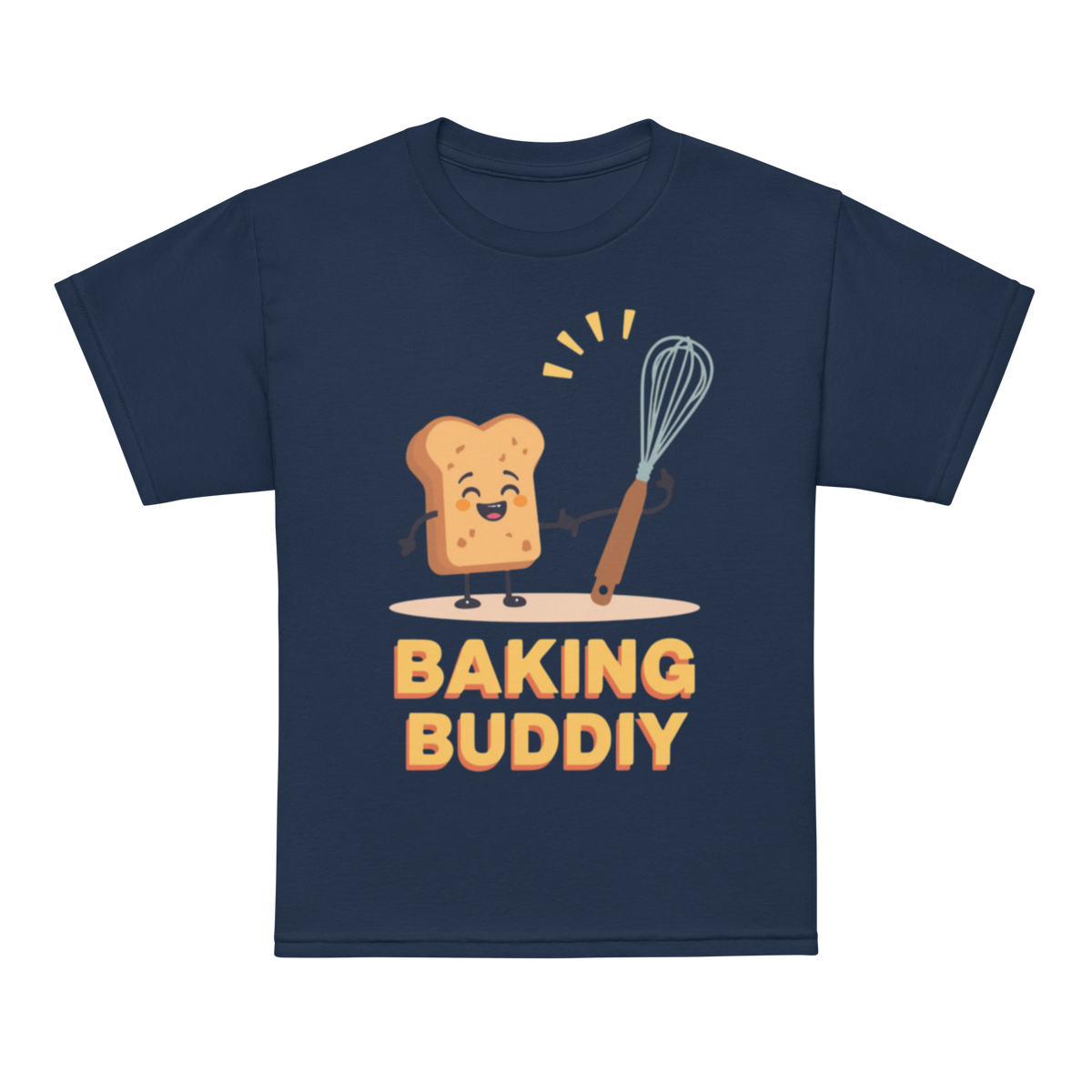 Baking Buddy V2 | Youth t-shirt Navy Apparel > Kids' T-Shirts ZomaModa