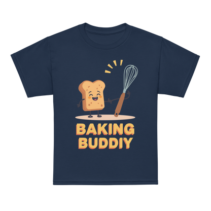 Baking Buddy V2 | Youth t-shirt Navy Apparel > Kids' T-Shirts ZomaModa