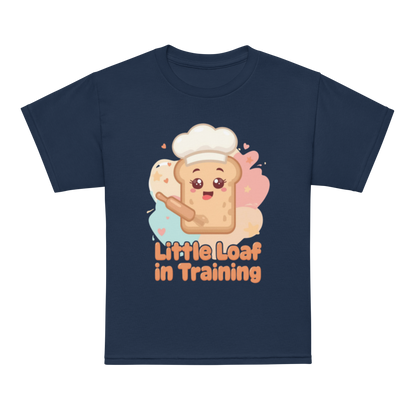 Little Loaf in Training V3 | Youth t-shirt Navy Apparel > Kids' T-Shirts ZomaModa