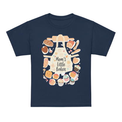 Mom’s Little Baker V2 | Youth t-shirt Navy Apparel > Kids' T-Shirts ZomaModa