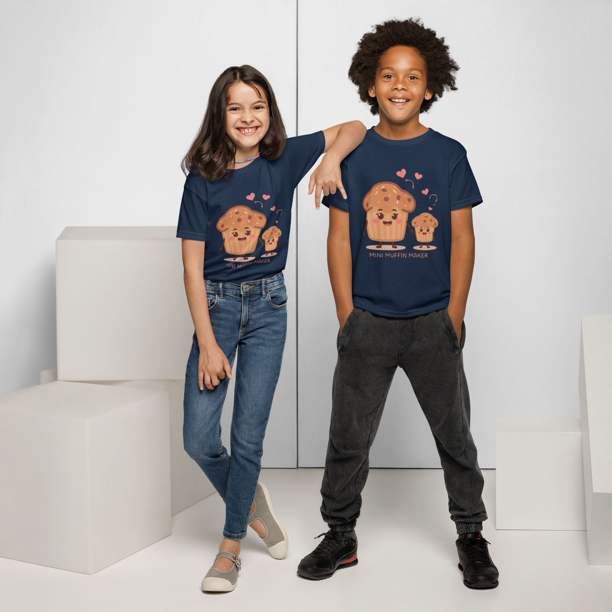 Mini Muffin Maker V3 | Youth t-shirt Apparel > Kids' T-Shirts ZomaModa