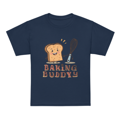 Baking Buddy V4 | Youth t-shirt Navy Apparel > Kids' T-Shirts ZomaModa