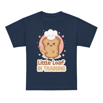 Little Loaf in Training V5 | Youth t-shirt Navy Apparel > Kids' T-Shirts ZomaModa